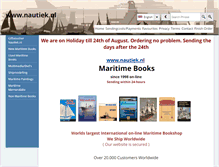 Tablet Screenshot of nautiek.nl
